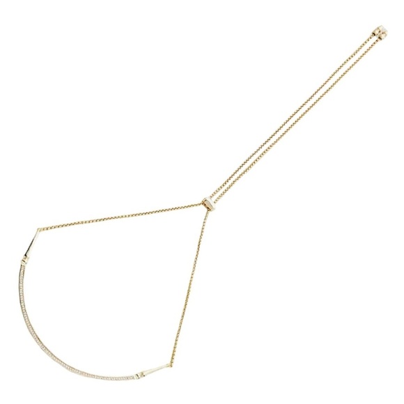 KENDRA SCOTT • Scottie Choker Bar Gold Necklace - Picture 4 of 8